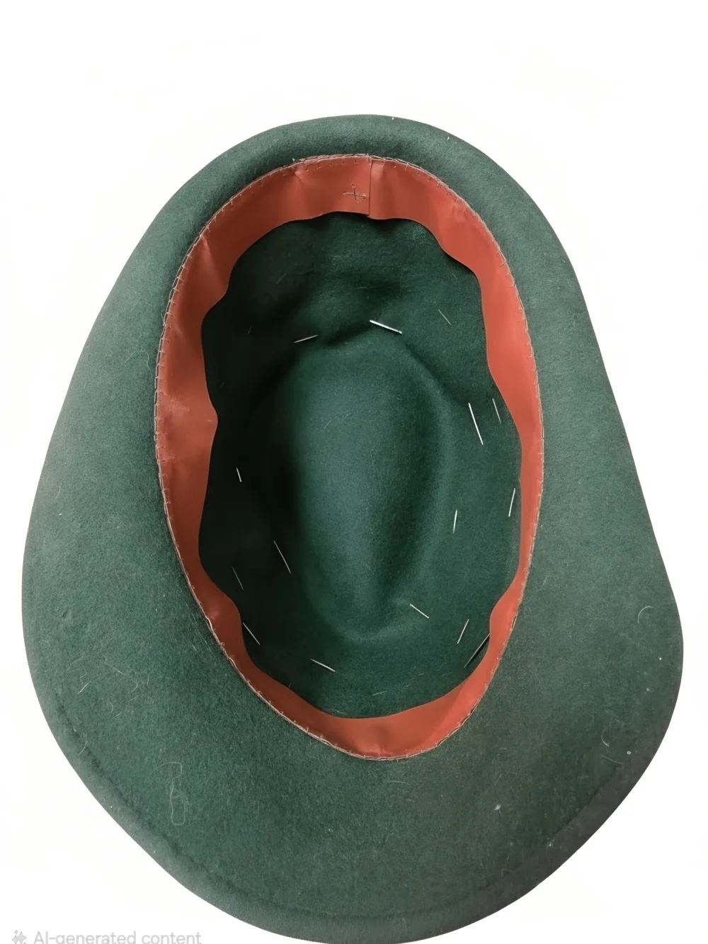 Green Kids Alpine Hat with Decorative Pins